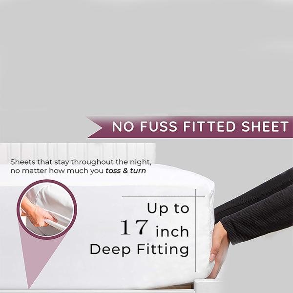 Минималистический сложенный микроволокно полиэстер хлопок гостиничный бытовой четырехкомпонентный постельный белье набор