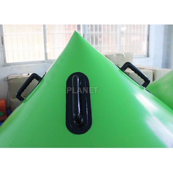 Diverso tamaño de la boya inflable verde durable del marcador con el equipo de reparación