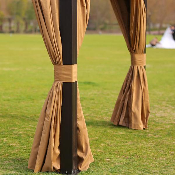 Водонепроницаемая Алюминиевая складная палатка 500 кг Загрузка Садовый беседка на заказ