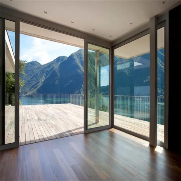 Durable Aluminum Alloy Casement Doors With Thermal Insulation
