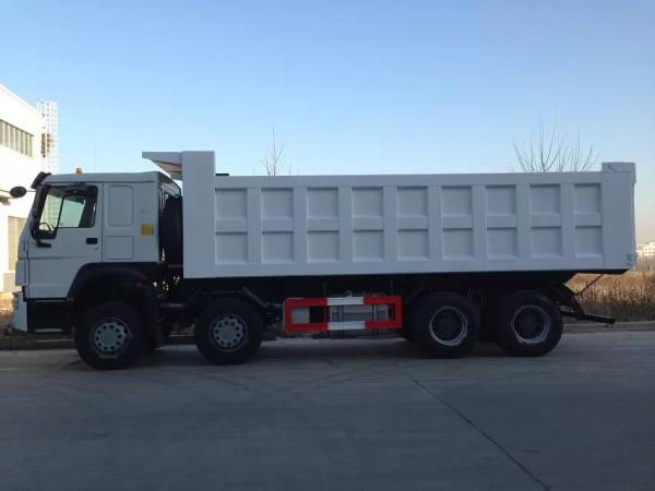 Euro 2 8x4 Tipper Truck , Commercial Dump Trucks ZF8118 Technology Left Hand Drive