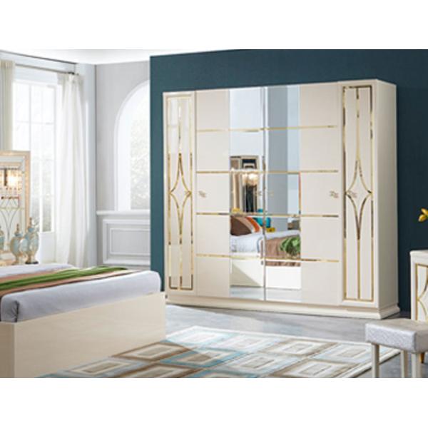 Мебель спальни хозяев панели наборов короля спальни твердой древесины минималистская деревянная