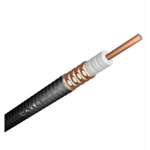 Пенят коаксиальный кабель HLCAY-50-12 пропускающего влагу питательного кабеля диэлектрика полиэтилена пропускающий влагу