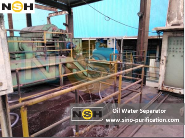 Separador de óleo industrial 1 ~ 500 M2 à prova de explosões para a fábrica de aço 2400×960×1660mm