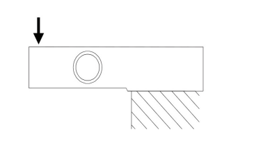 Shear Beam Load Cell  WL-124 Alloy Steel Capacity 50-300kg For Various Industrial Weighing System