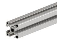 Extrusion de profilés en aluminium à fente en T à oxydation anodique série 30