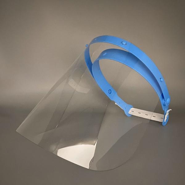 Dental Reusable Face Shield Anti Fog , Medical Safety Visor Face Shield Durable