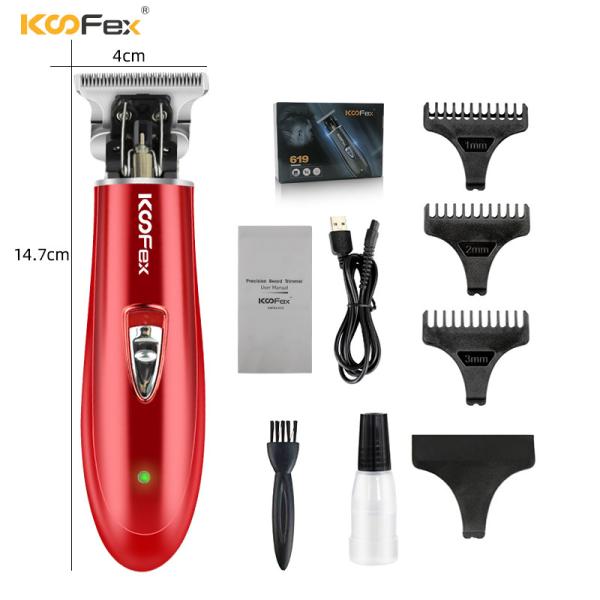 Electric Shockproof Cordless Hair Trimmer For Barbers Multifunctional