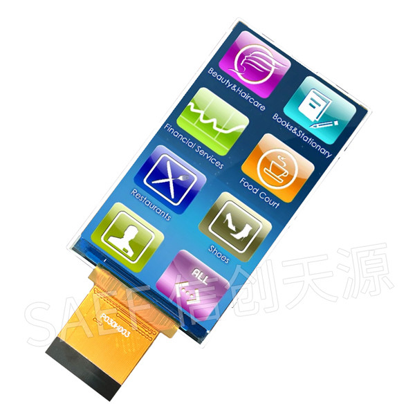 угол наблюдения дисплея модуля дюйма TFT LCD 360x640 IPS 3 полный с интерфейсом RGB