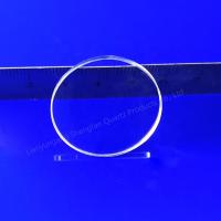 Translucence UV da placa de vidro de quartzo do transmitância claro alto
