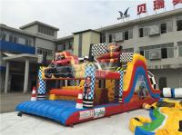 Impermeabilice la carrera de obstáculos inflable/el equipo al aire libre inflable del juego