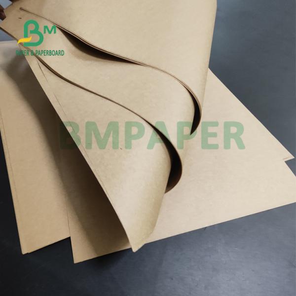 50gsm 60gsm Natural Color Kraft Paper For Takeaway Bag High Tear Strength