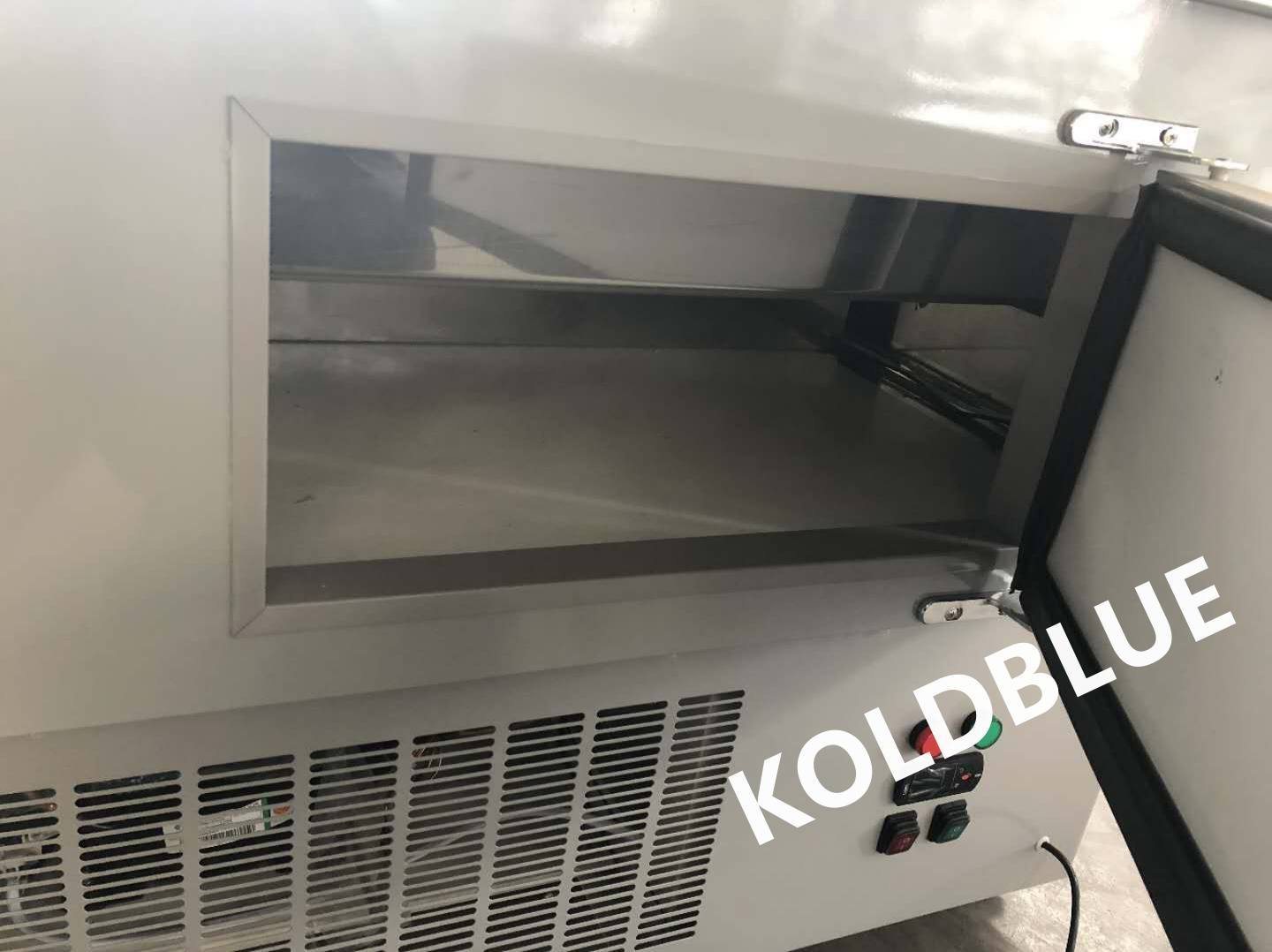 1300MM Small Supermarket Meat Deli Display Counter with Stainless Liner & Digital Control