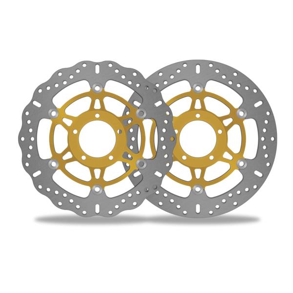 Affordable Sportbike and Superbike Fully Floating Brake Rotors for Replacement/Repair