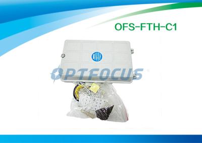 Trança de fibra óptica Ø16mm da bandeja 12 da tala do núcleo da caixa 6 da terminação do cabo do Desktop