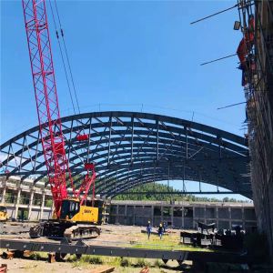 Pre Engineered Steel Structure Apartment Building / Prefabricated Garage Buildings