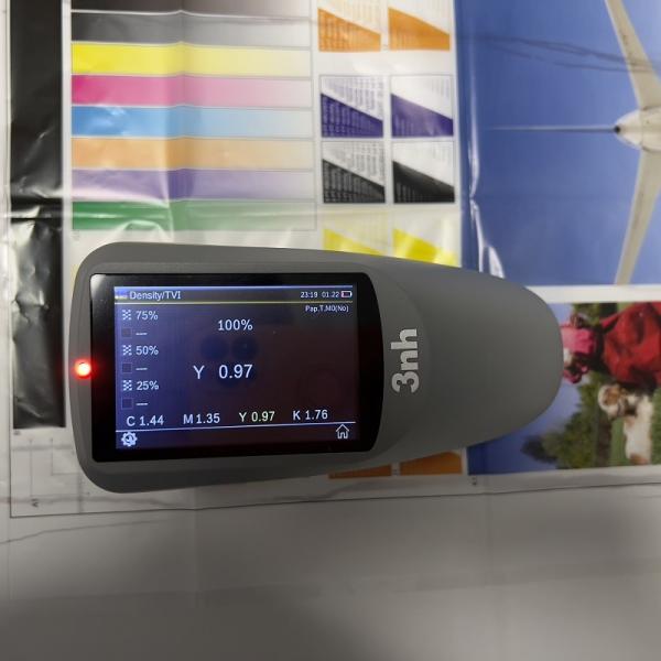 3nh YD5050 Spectrodensitometer CMYK Color for Test Color Density Meter for Printing Paper Package Analysis Instrument