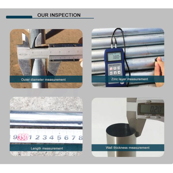 Транспорт нефтегазовых сточных вод Оцинкованная стальная сварная труба длина 6 м настраиваемая для строительных материалов