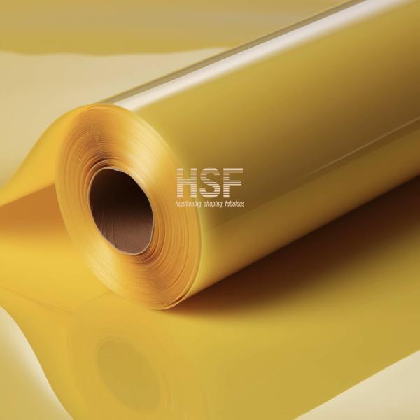 60μm Opaque Yellow CPP Silicone Coated Release Film with High Temperature Resistance