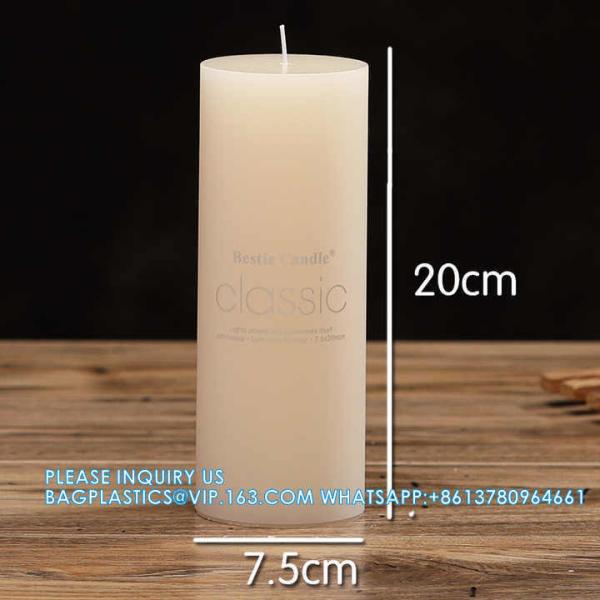 Wholesale Home Hotels Are Romantic And Tasteless Smokeless Lighting Emergency Column Wax Wedding Candlelight Dinner