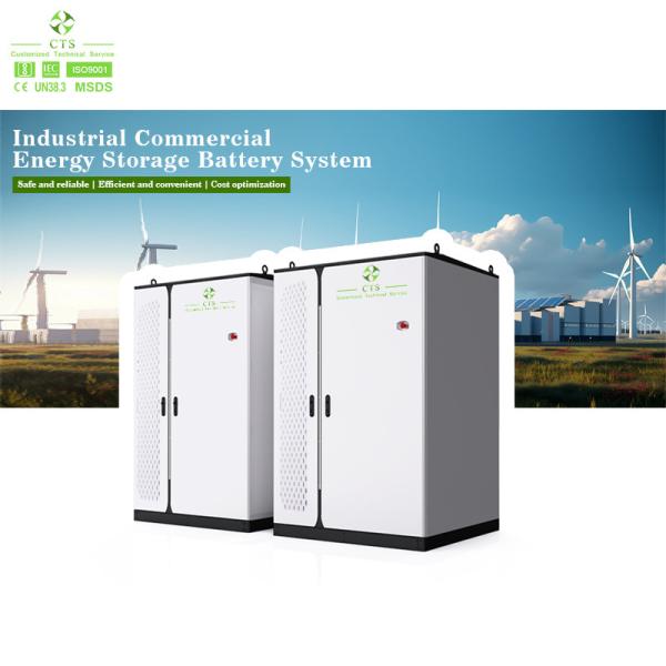 Energy Storage Battery 125Kwh 200Kwh 300Kwh 100Kwh High Voltage Lithium Ion Batteries for Commercial