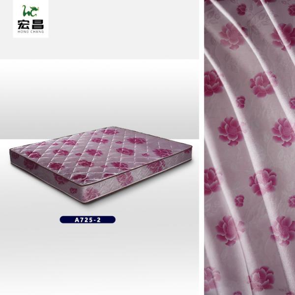 Corrosion Resistance Printed Tricot Fabric  Mattress Knitted Fabric 84