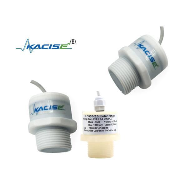KUS550 PTFE Waterproof Ultrasonic Level Sensor with RS485 Output and 3m Measurement Range