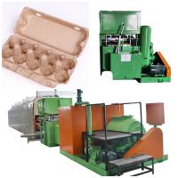 Pulpa de papel reciclable de Tray Molding Machine For Molded del huevo de la prensa mojada del papel usado