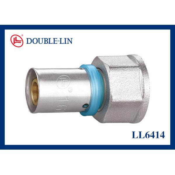 Женское прямое штуцеры прессы соединения 1/2» латунные