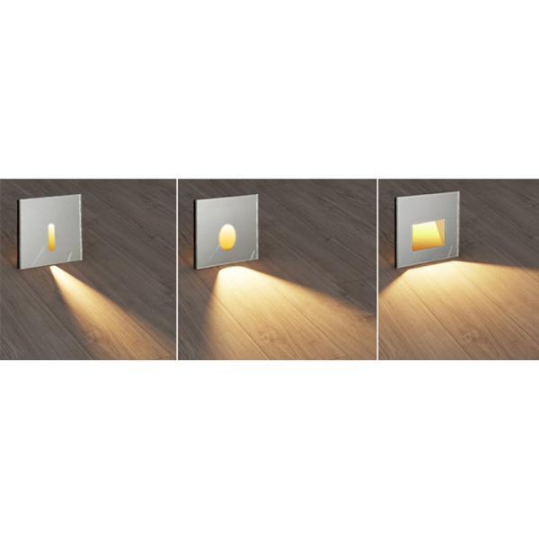 Sensor Control LED Wall Light for Indoor/Outdoor Stairway 3000K/4000K Color Temperature