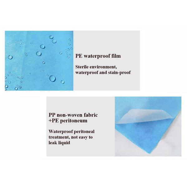 Полотенце отверстия стерилизации хирургическое задрапировывает устранимое медицинское 240*175км