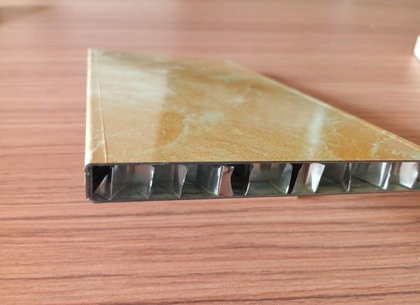 Aluminum Honeycomb Panels Customized Standard Cell Size Aluminum Honeycomb Panel / Aluminum Sandwich Panel