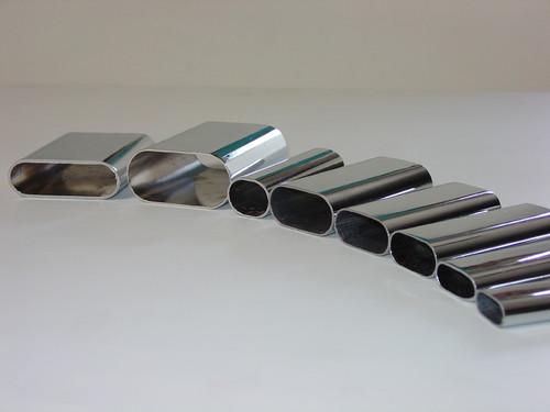 Hot Dip Zinc Steel Tube Confined Steel Oval Tubing