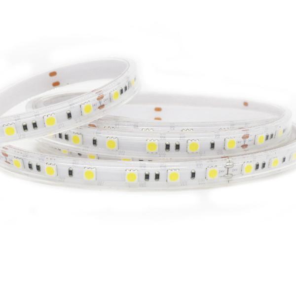 Silicone Extrusion 5050 Cool White Led Strip 22LM Ip67 Waterproof Rgb Led
