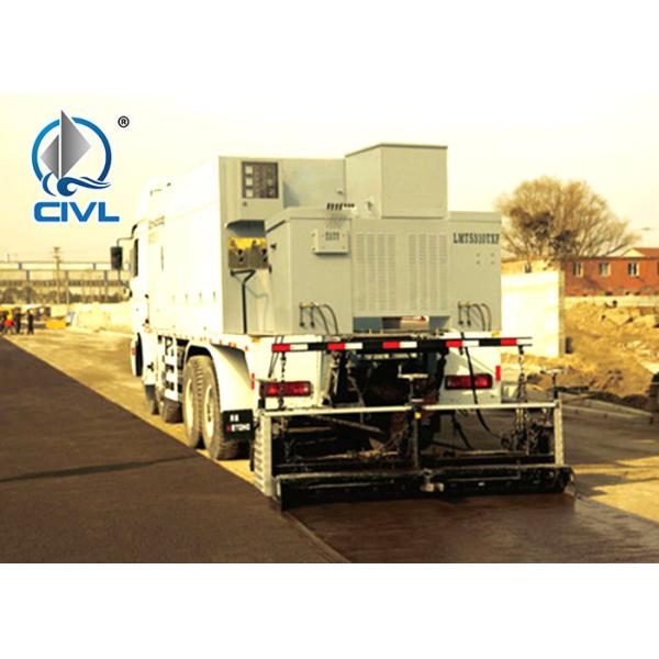 New Stable Cement Transport Trucks 8x4 Rubber Asphalt Synchronous Chip Sealer