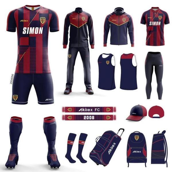                  New Design Wholesale Soccer Uniform Quick Dry High Quality Soccer Jersey of Sportswea             