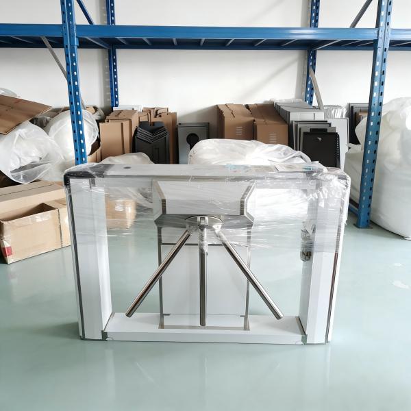 1400*255*980mm Single Core Three Roller Gate SUS304 RFID IC Card Access Control