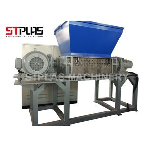 Сверхмощная пластиковая машина шредера, автошина двойного вала резиновая/деревянный шредер