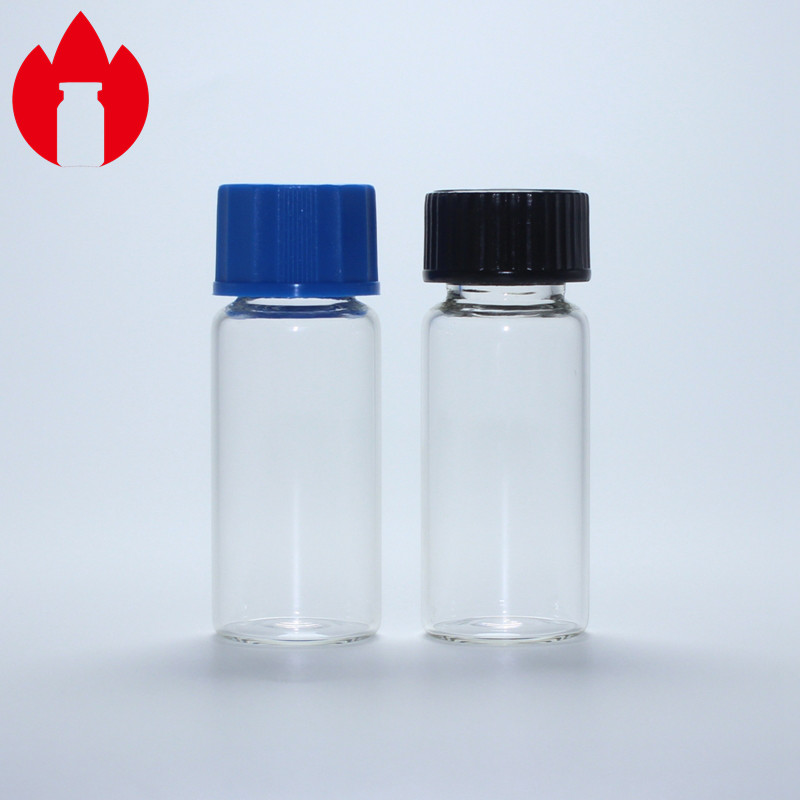 ясная продетая нитку пробирка винта 10ml верхняя стеклянная для медицинского