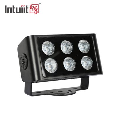 Waterproof 6 o watt RGBW 4 do × 5 em luzes de 1 inundação da fase do diodo emissor de luz