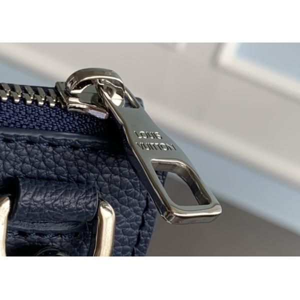 Square Women'S Genuine Leather Crossbody Bags , 18cm Blue Crossbody Handbag