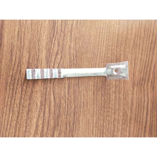 Hot-Dipped Galvanized Corrugated Brick Wall Tie 100mm*30mm*10mm*0.8mm for Corrosion Resistant Masonry Projects