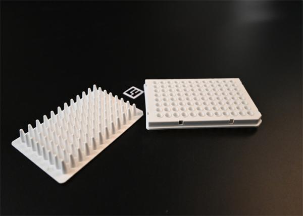 PCR plate skirted, PCR plate non-skirted, Lingyao OEM manufacturer, medical injection products