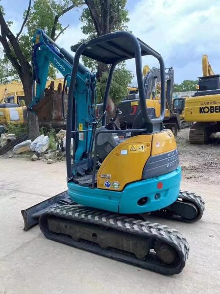 3 Cylinder Diesel Engine Used Crawler Excavator KUBOTA U20