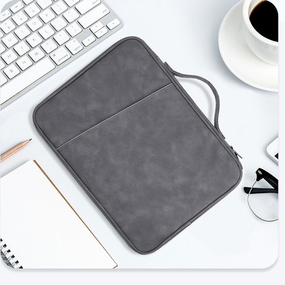 Lightweight Bags Vintage Leather Laptop Sleeve Computer Cases Notebook Cover for iPad for Samsung for Xiaomi 13.6 Inch Wholesale OEM/ODM/Private Label
