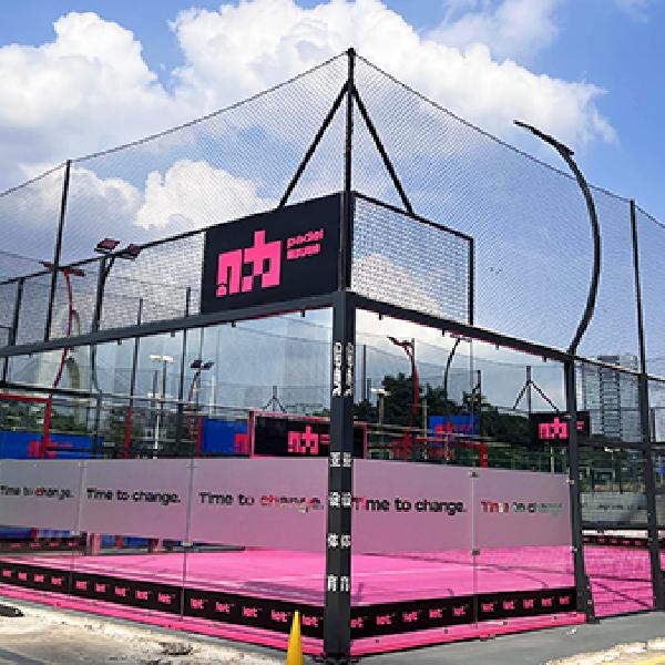 Professional Portable Frame Padel Court Easy Assembly Quality Assurance