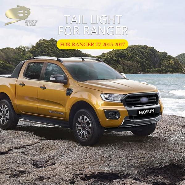 LED Tail Light Exterior Body Kits For Ford Ranger T7 2015-2017 Rear Lamp 2016