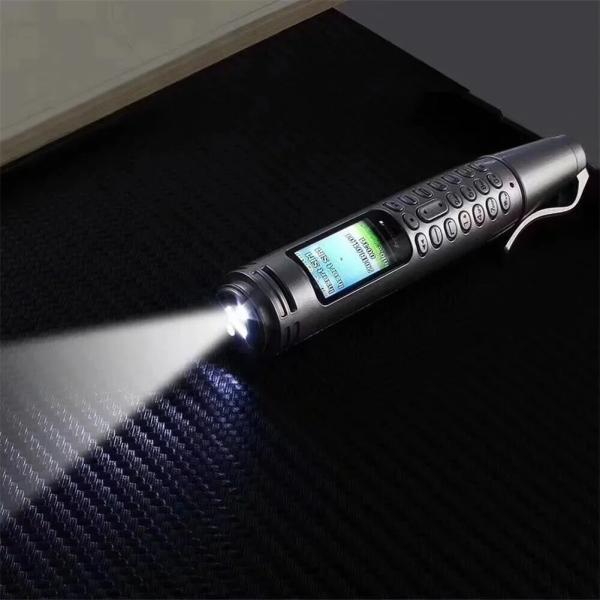 AK007 Mini Teléfono Móvil 2G Función Teléfono de 0,96 pulgadas OLED Display Radio FM inalámbrico estilo pluma