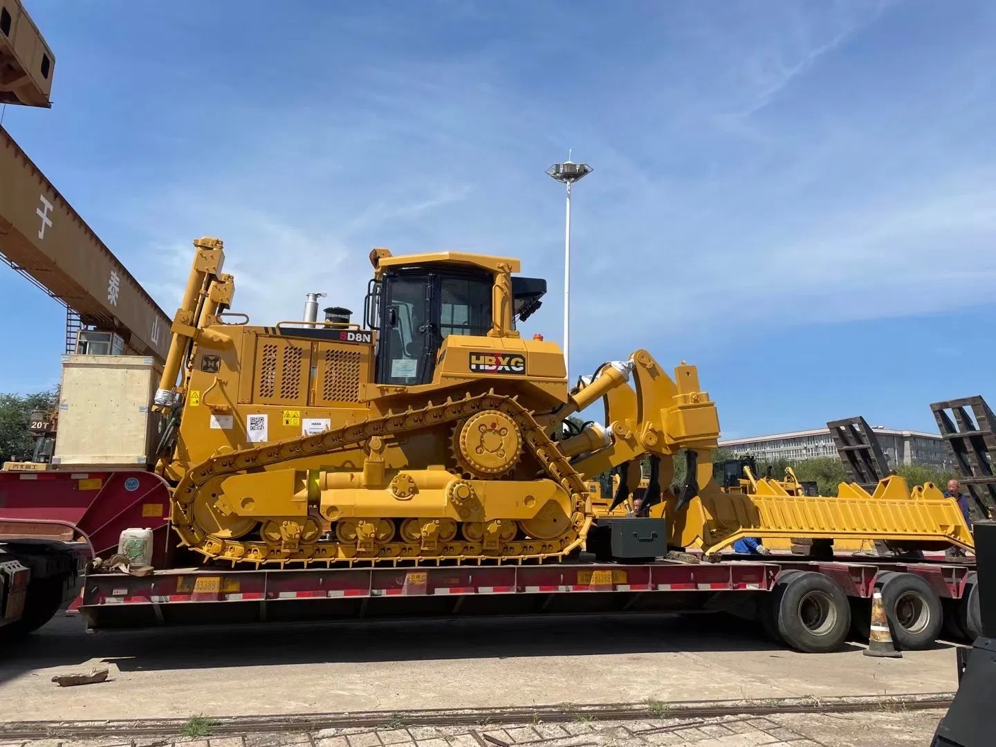 SHEHWA SD8N Elevated Sprocket Power Shift Bulldozer For Demanding Mining / Quarrying