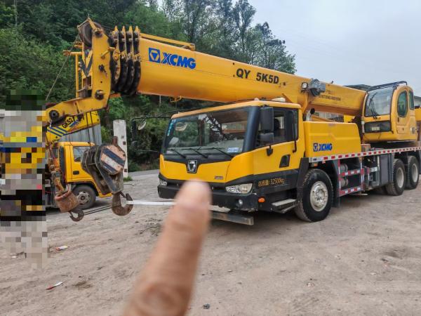 XCMG 25T Truck Crane QY25K5D Used Crane Heavy Lifting 2020 Second Hand Crane
